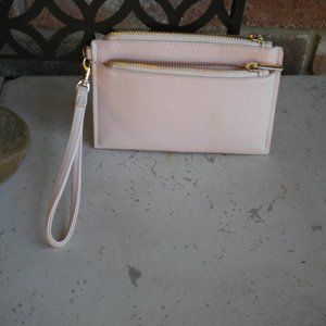 A New Day Pink Wristlet Wallet  NWOT